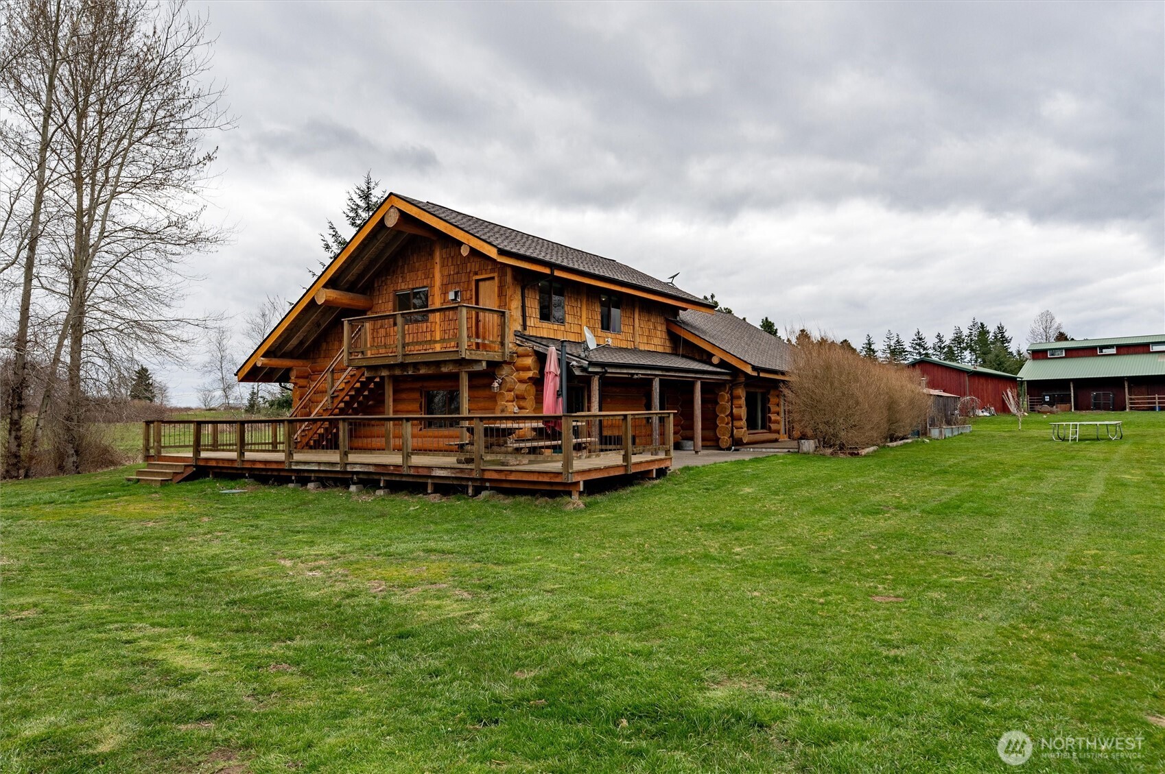 3883 Everett Road Ferndale, WA 98248 - Photo 30 of 40 a view of a house with a yard