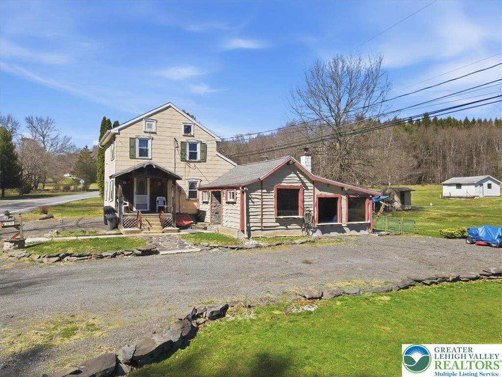 4532 Long Run Road Lehighton, PA 18235 - Photo 46 of 84 a front view of a house with a yard