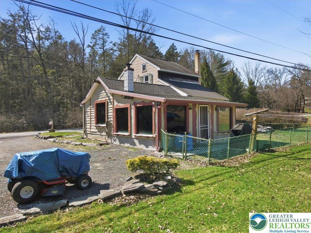 4532 Long Run Road Lehighton, PA 18235 - Photo 69 of 84 a view of a house with backyard sitting area and swimming pool