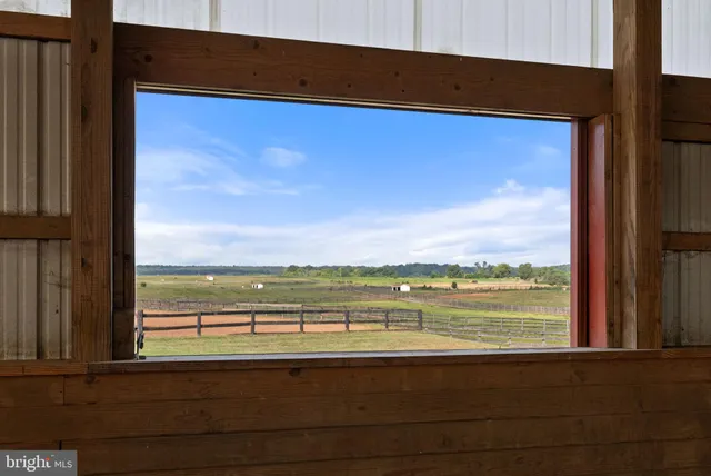 a view of a city from a building