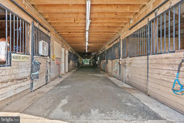 a view of a porch with a door and a window
