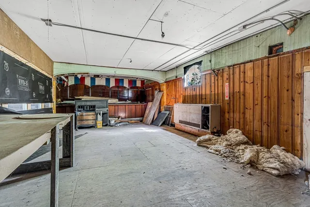 a view of storage and utility room