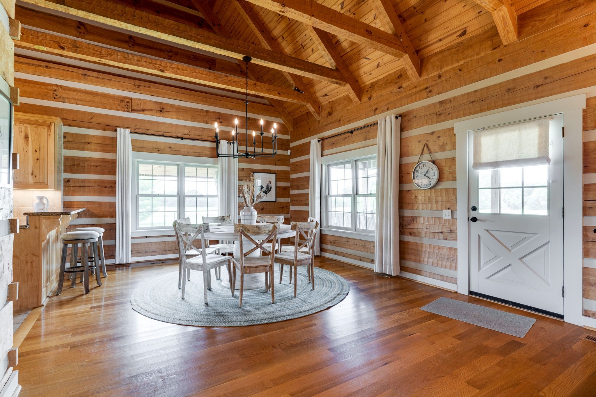 5110 Fred Perry Road Springfield, TN 37172 - Photo 11 of 36 a view of a dining room with furniture window and wooden floor