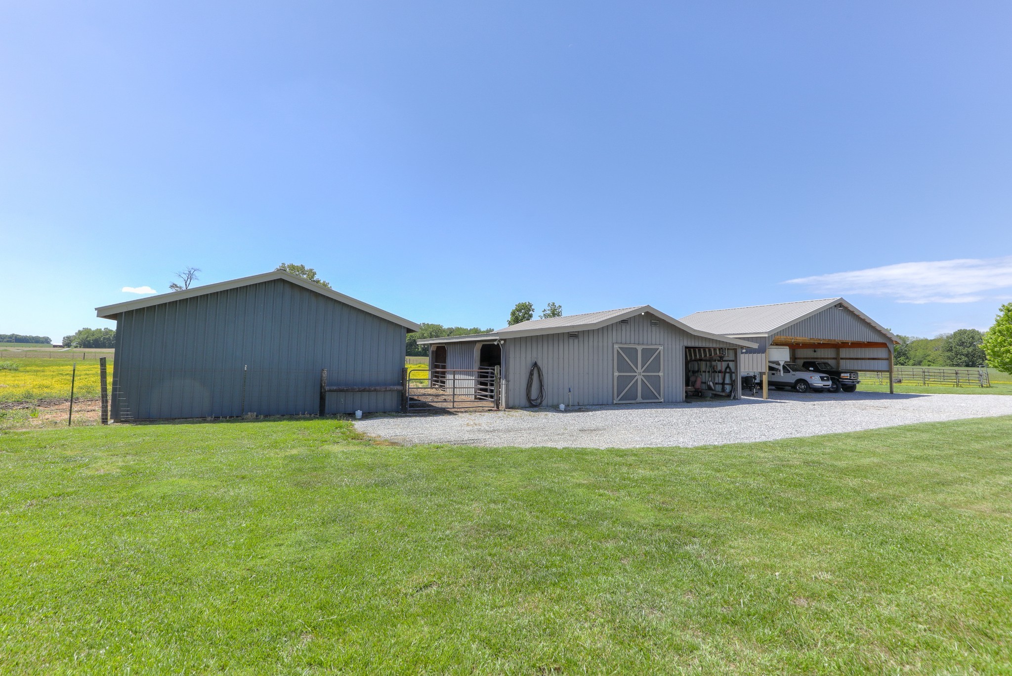 5110 Fred Perry Road Springfield, TN 37172 - Photo 33 of 36 a big house with a big yard and large trees