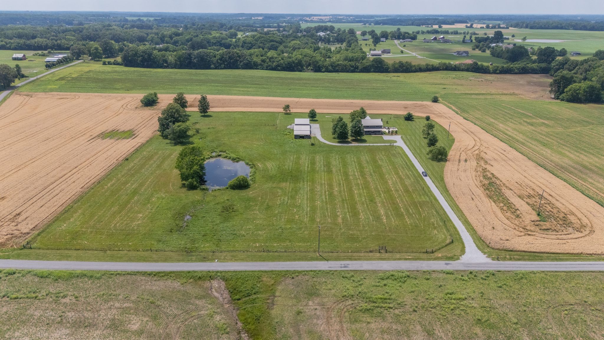 5110 Fred Perry Road Springfield, TN 37172 - Photo 36 of 36 a view of a lake with a outdoor space