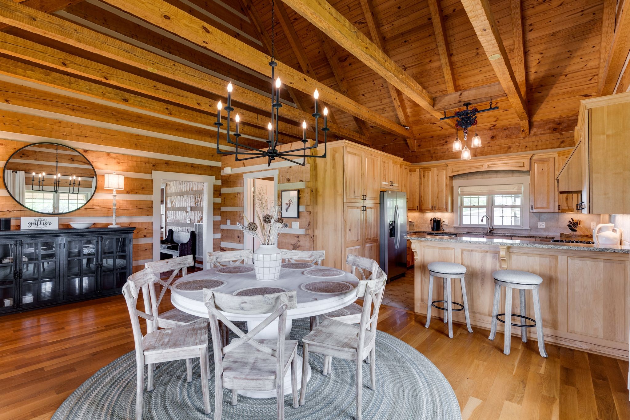 5110 Fred Perry Road Springfield, TN 37172 - Photo 10 of 36 a view of a dining room with furniture window and wooden floor