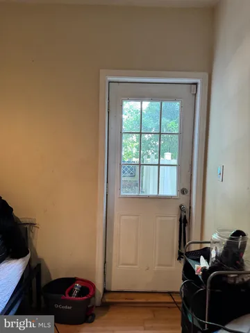 a room with furniture and a window