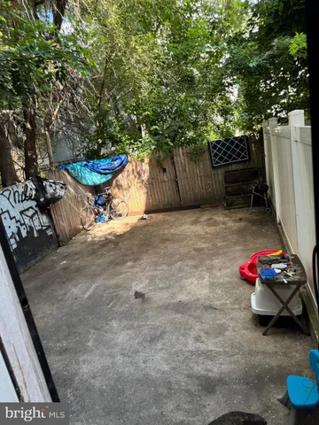 a view of outdoor space and patio