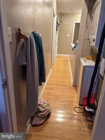 a room with gym equipment