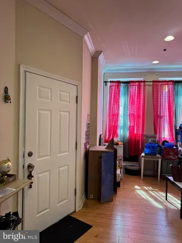 a room with furniture and window