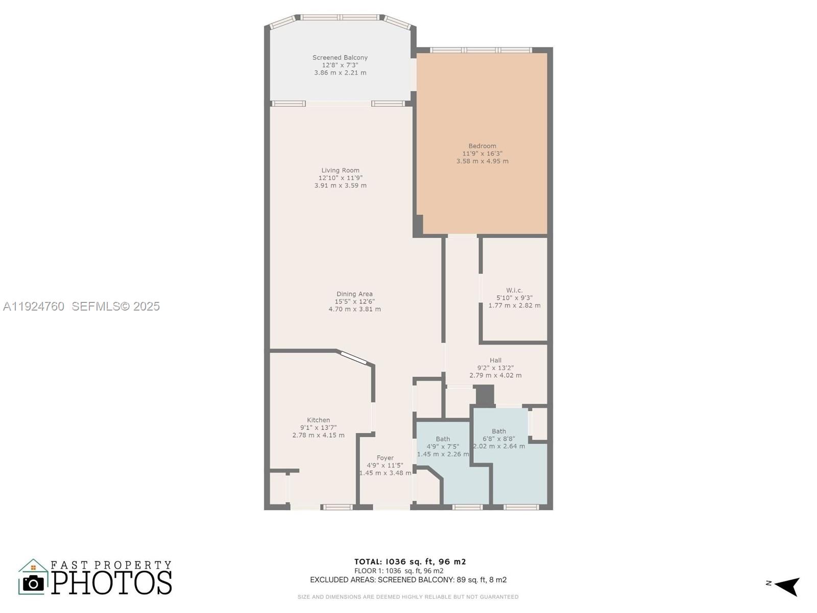 1780 Northeast 191st Street, Unit 2052 Miami, FL 33179 - Photo 51 of 51 a picture of a floor plan