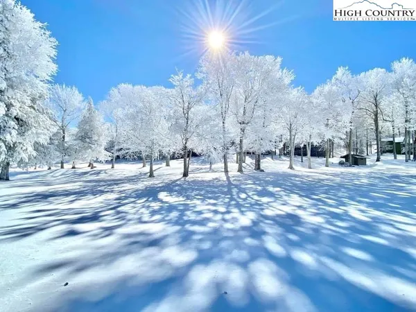 a view of road with snow