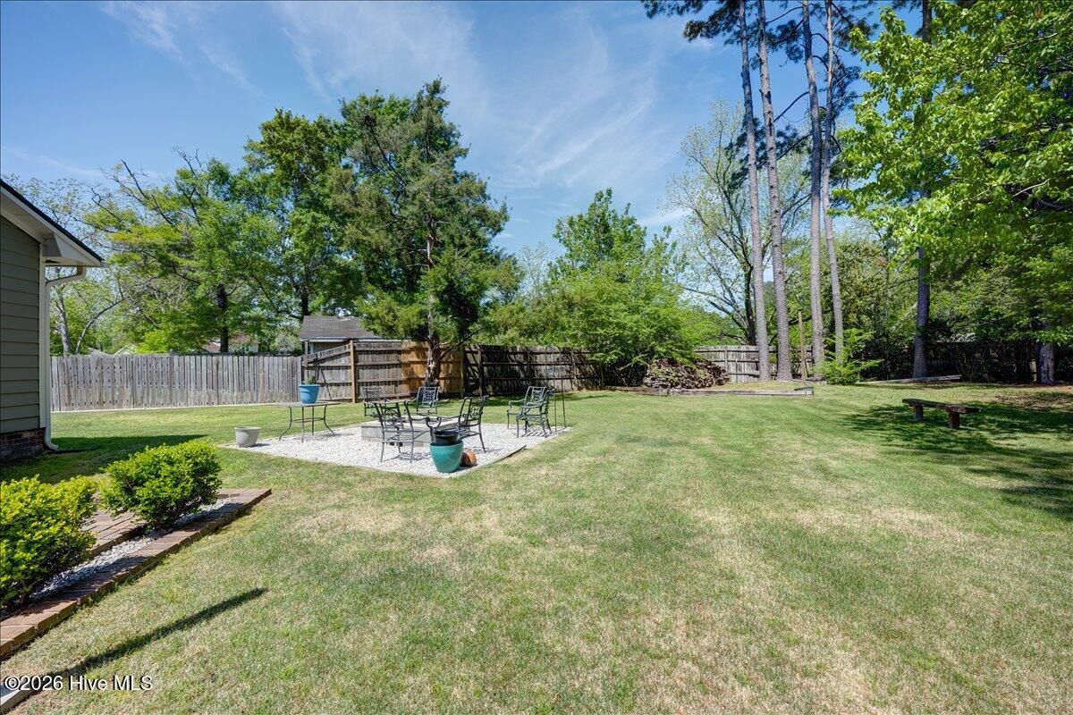 109 Quail Ridge Road Havelock, NC 28532 - Photo 35 of 42 Large fenced backyard