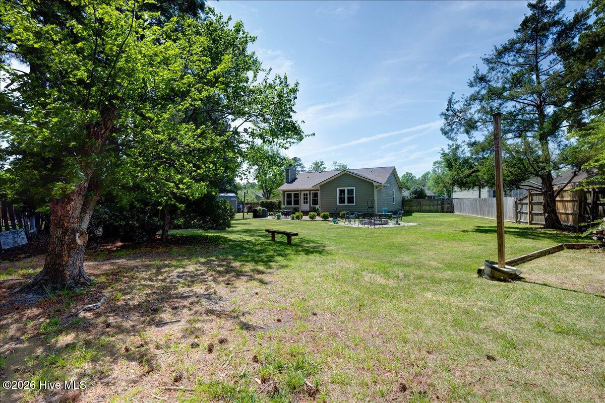 109 Quail Ridge Road Havelock, NC 28532 - Photo 36 of 42 Large fenced backyard