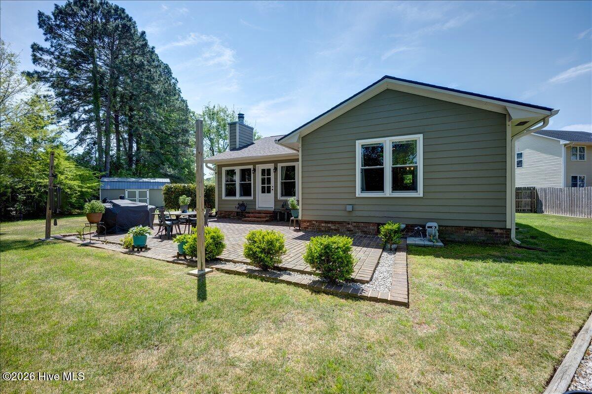 109 Quail Ridge Road Havelock, NC 28532 - Photo 40 of 42 Large fenced backyard