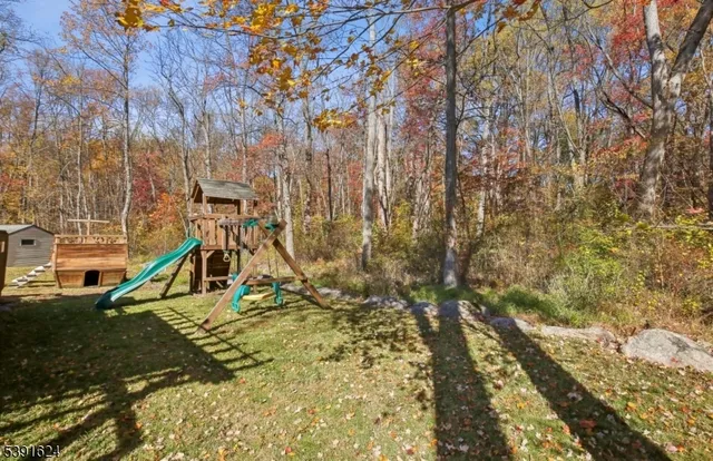 a view of outdoor space with garden
