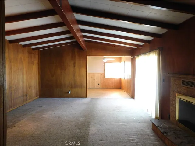 a view of empty room