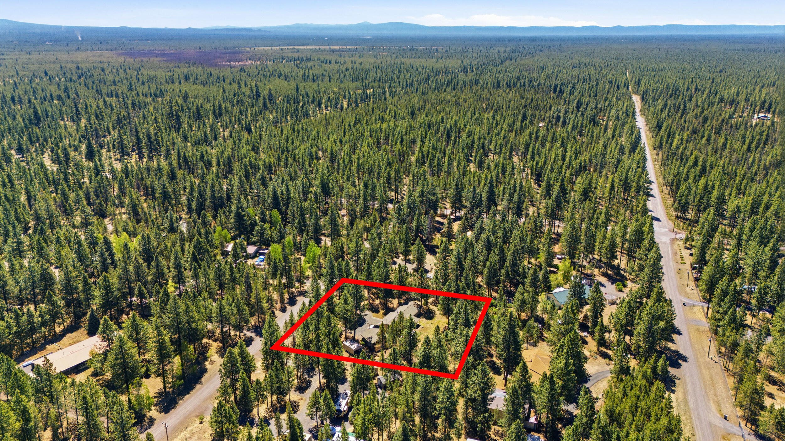 50868 Doe Loop La Pine, OR 97739 - Photo 50 of 51 a view of an outdoor space with a lake view