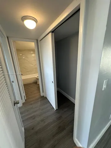 wooden floor in a gallery