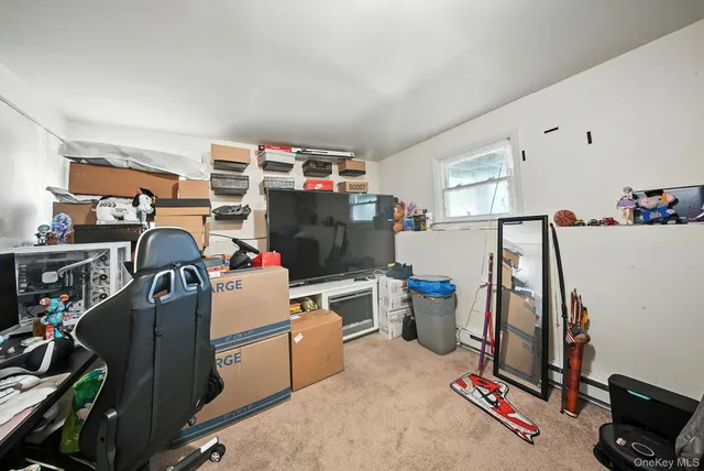 a room with storage and utility