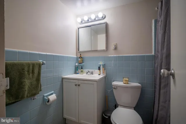 a view of a building and a street