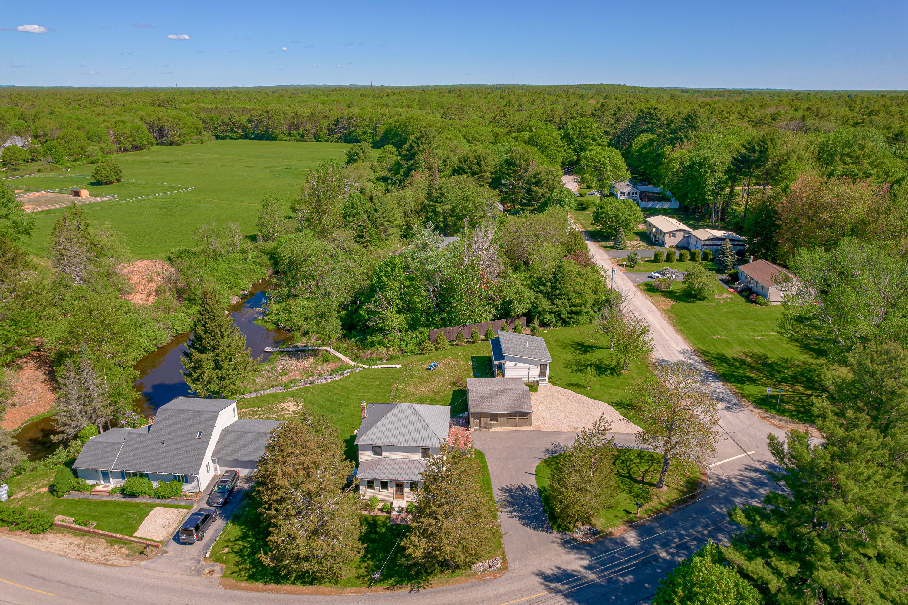 98 Arundel Road Arundel, ME 04046 - Photo 10 of 49 Aerial