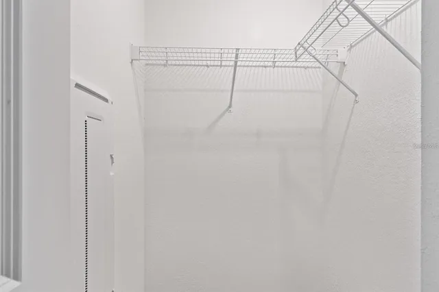 a balcony with furniture