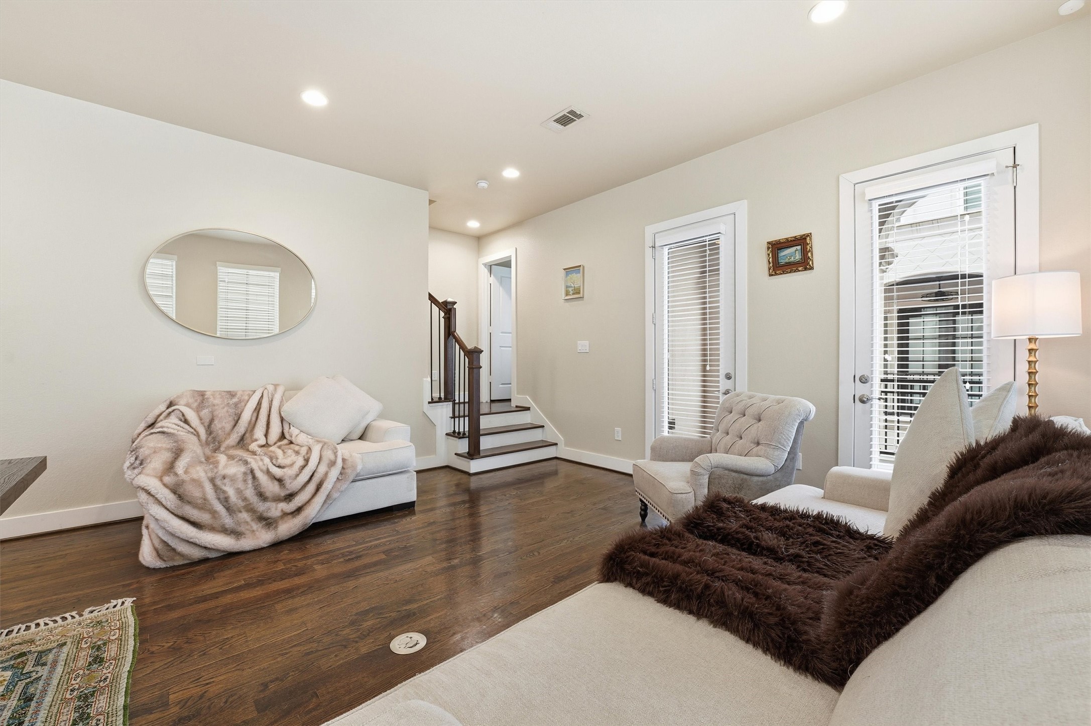 2714 Freund Street Houston, TX 77003 - Photo 8 of 29 a living room with furniture and a large window