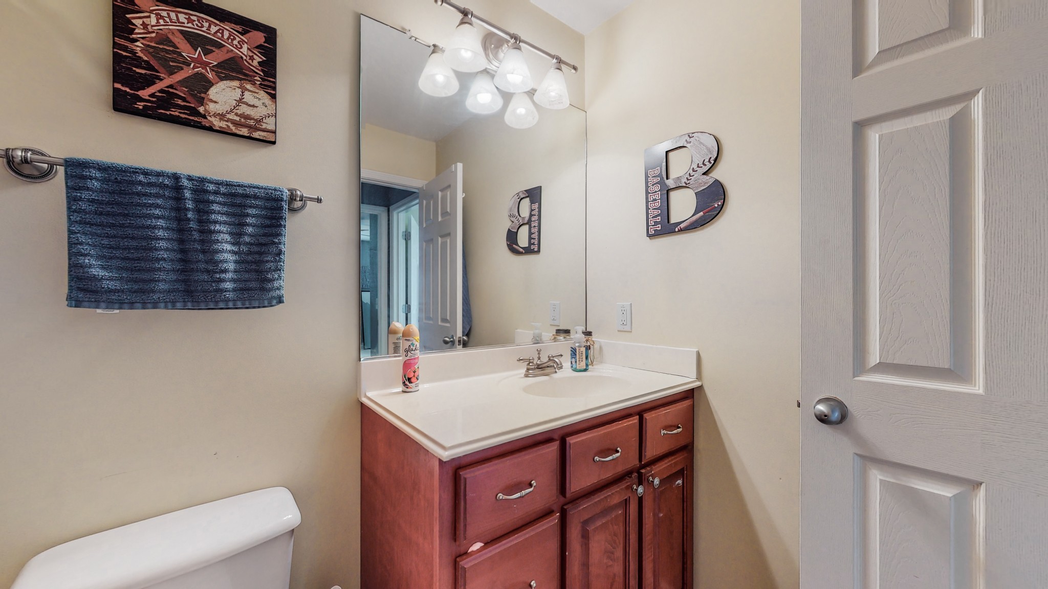 2981 Lewis Road Santa Fe, TN 38482 - Photo 22 of 32 a bathroom with a sink and a mirror