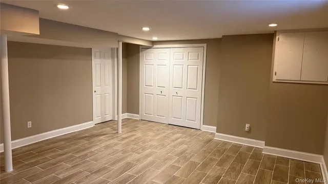 a view of an empty room with window