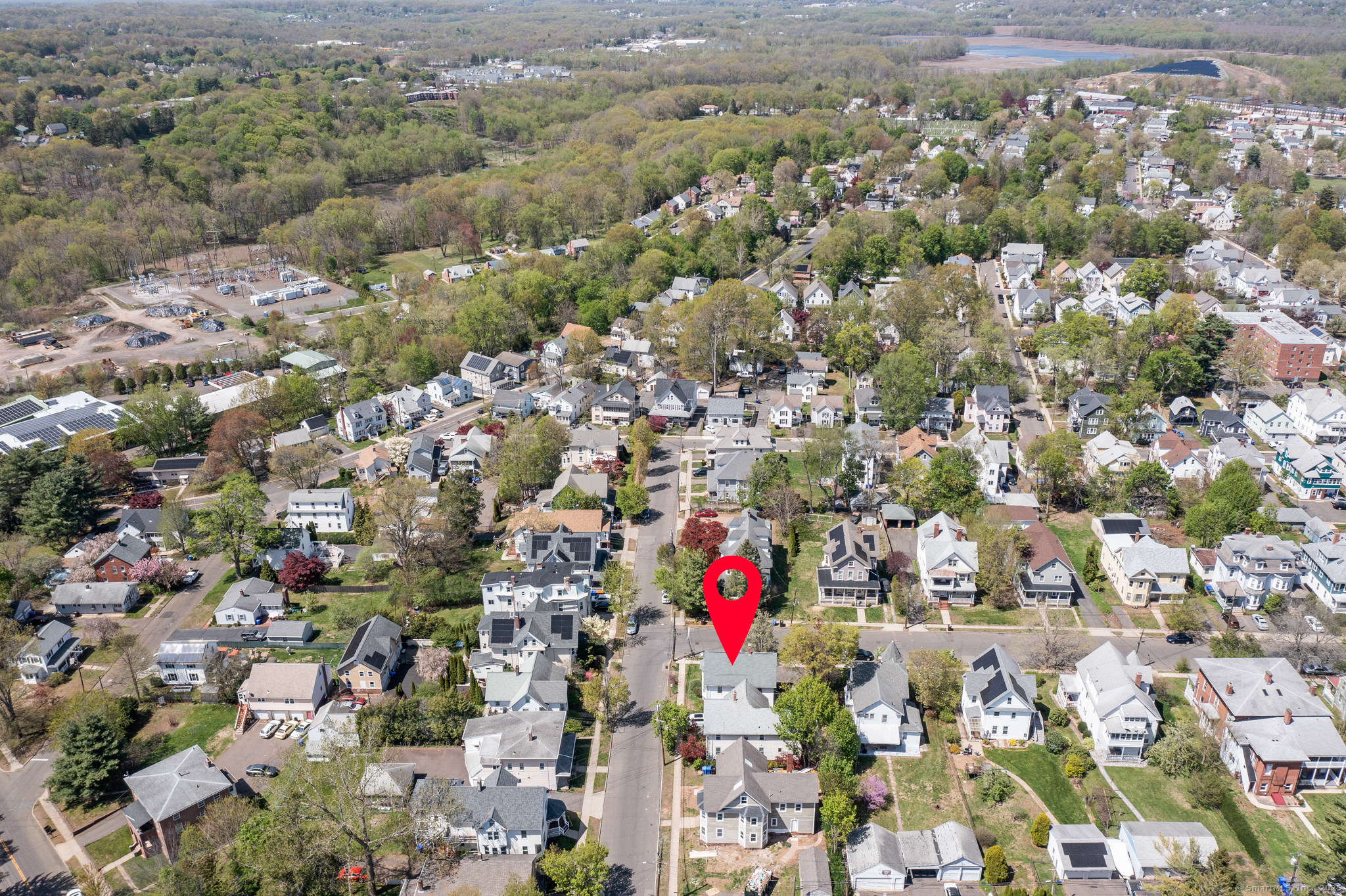 175 Lincoln Street Middletown, CT 06457 - Photo 32 of 33 an aerial view of a city