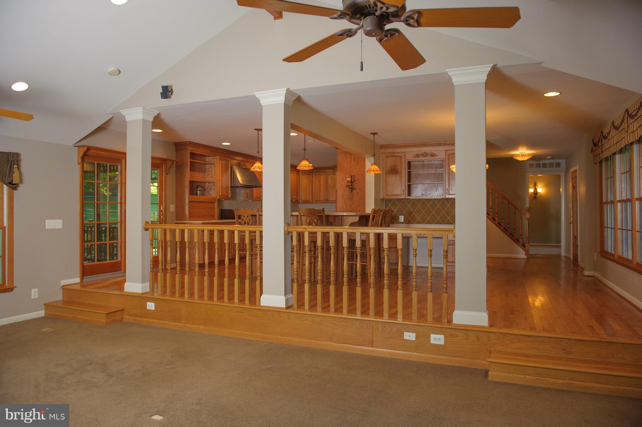 957 St George Barber Road Davidsonville, MD 21035 - Photo 12 of 30 Sunken Great Room with Vaulted Ceiling