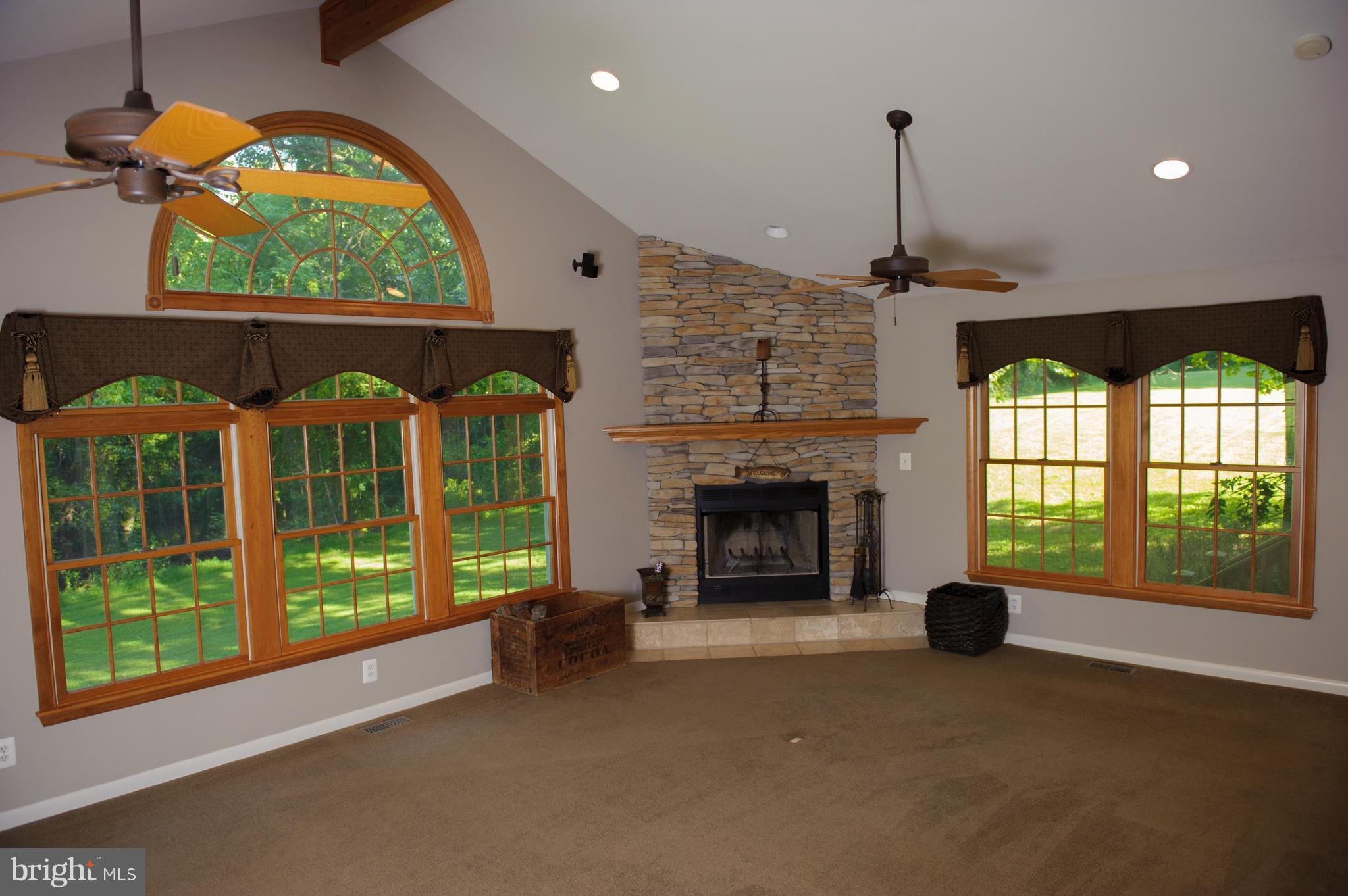 957 St George Barber Road Davidsonville, MD 21035 - Photo 13 of 30 Wood-burning Fireplace w/Raised Hearth