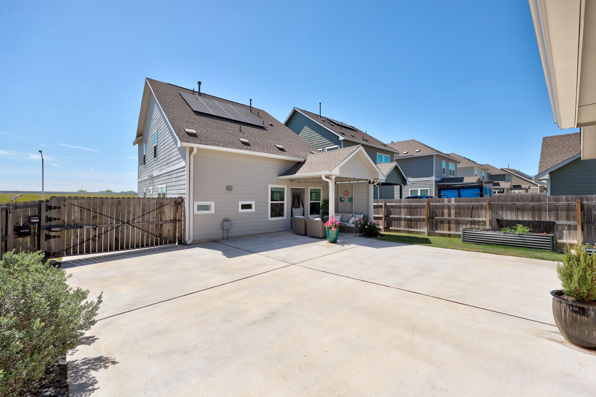 1500 Linwood Street Leander, TX 78641 - Photo 28 of 38 a view of a house with a patio