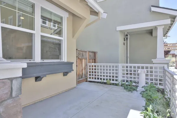 front view of front door