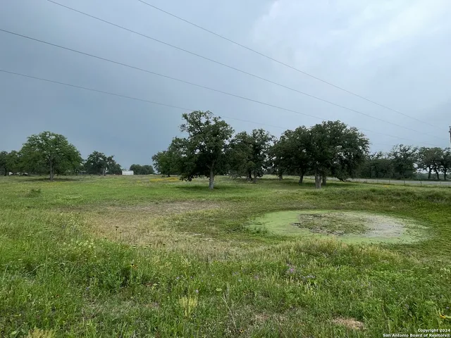 a view of a grassy field