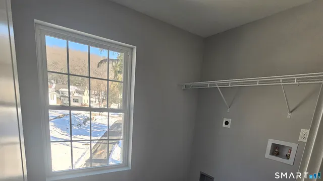 a view of a window in a room