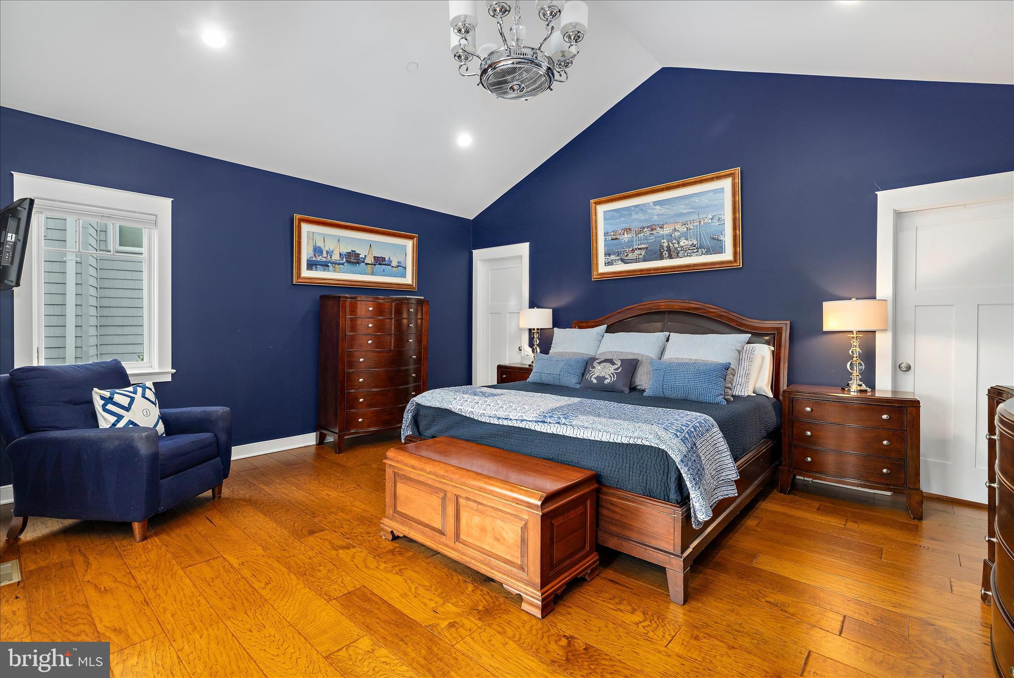3815 Outrigger Drive Edgewater, MD 21037 - Photo 27 of 114 a bedroom with a bed and dresser with couch