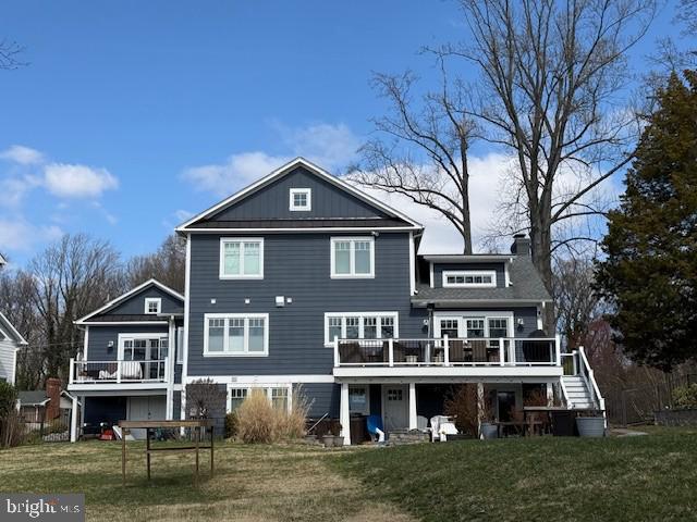 3815 Outrigger Drive Edgewater, MD 21037 - Photo 3 of 7 Charming blue home with scenic views.
