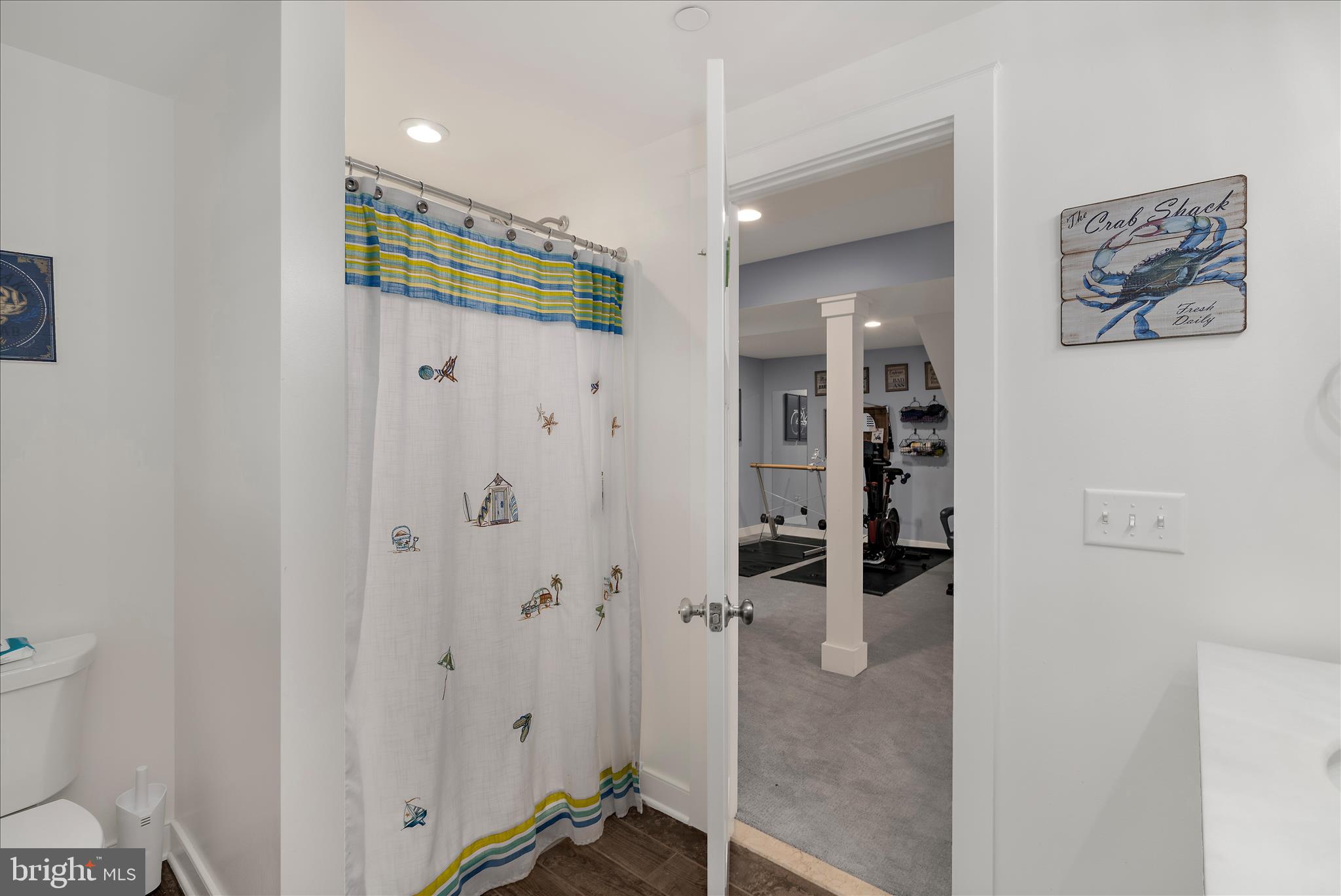 3815 Outrigger Drive Edgewater, MD 21037 - Photo 56 of 114 Lower Level Full Bath with Door to Outside