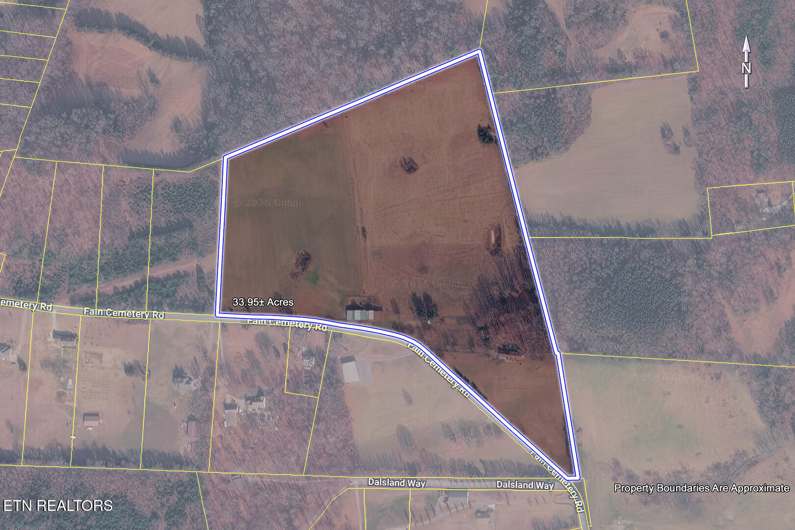 1902 Fain Cemetery Road Dandridge, TN 37725 - Photo 60 of 60 60_FainCemeteryRoad_1902_SatellitePlat