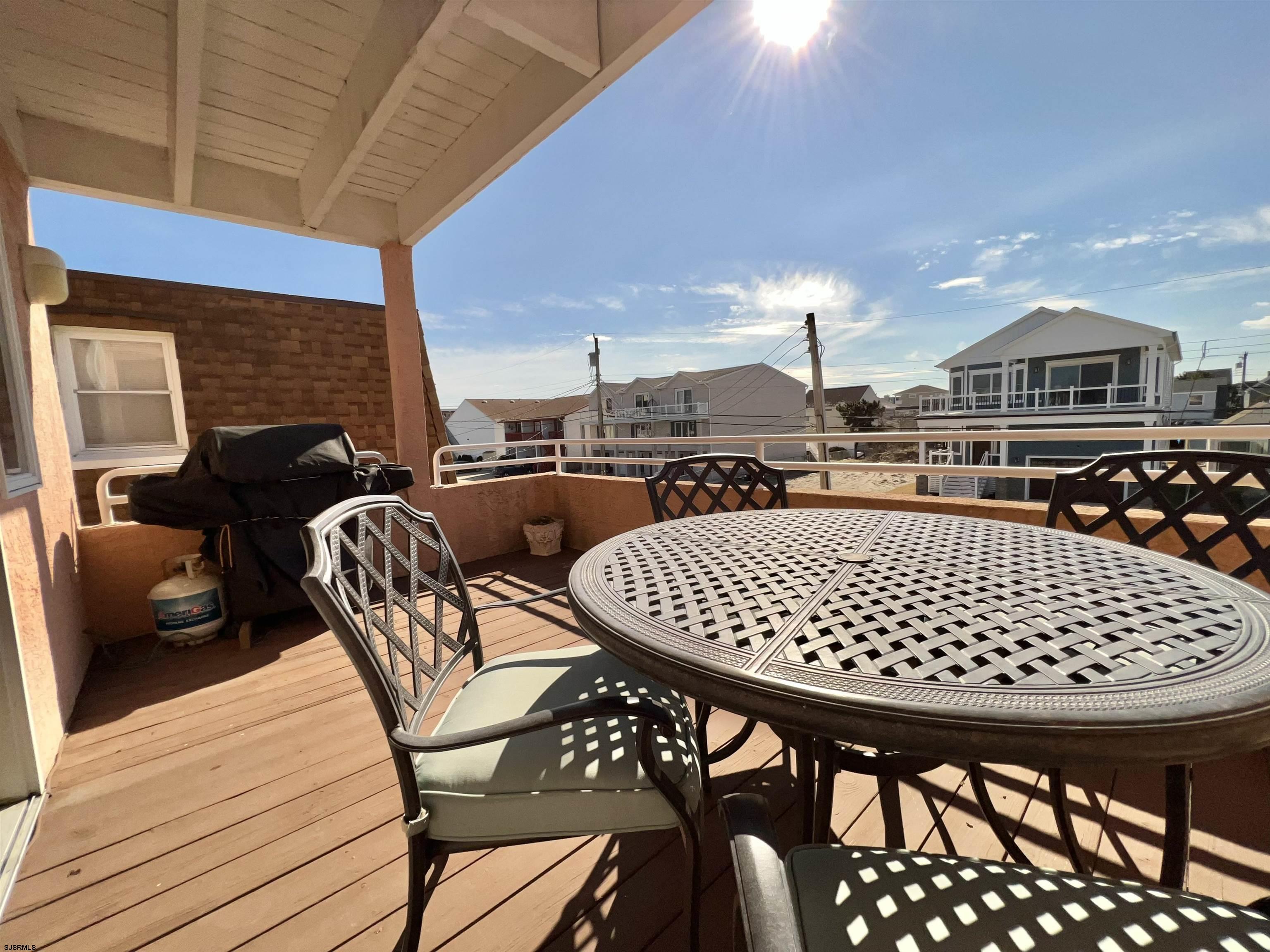 211 3rd Street North, Unit B Brigantine, NJ 08203 - Photo 24 of 52 a view of balcony with furniture