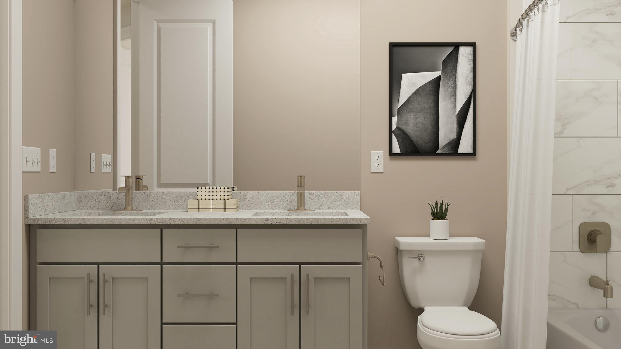 14027 Rolling Pasture Road Boyds, MD 20841 - Photo 13 of 39 a bathroom with a toilet sink and mirror