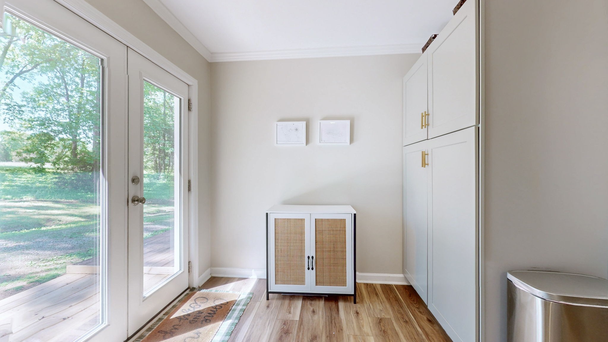 268 Raymond Hodges Road Cottontown, TN 37048 - Photo 14 of 38 a view of a hallway with wooden floor and entryway