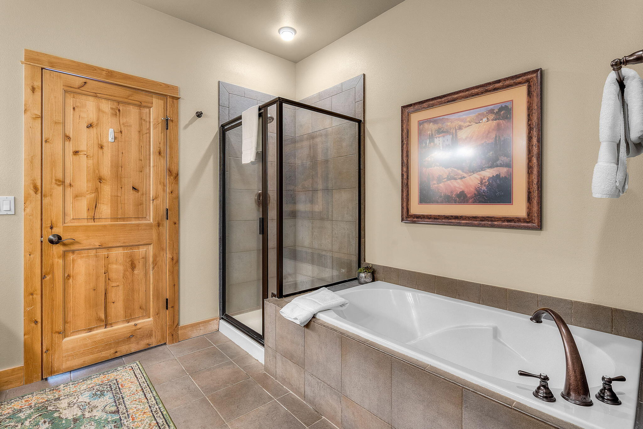 863 Southwest Blakely Road Bend, OR 97702 - Photo 15 of 33 Walk-in Shower and Soaking Tub