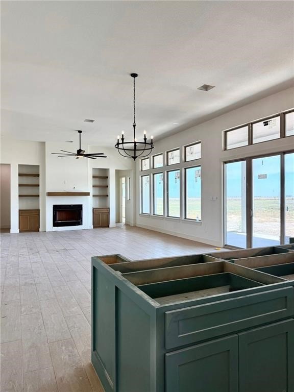 1470 Y O Ranch Drive Corpus Christi, TX 78415 - Photo 4 of 12 a kitchen with stainless steel appliances granite countertop a stove and a microwave
