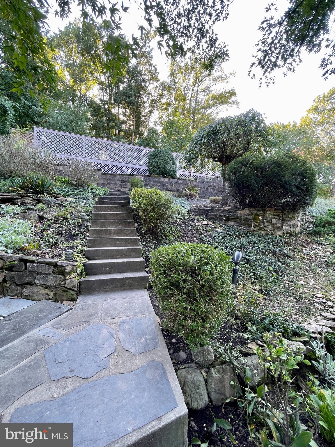 499 Irish Road Berwyn, PA 19312 - Photo 27 of 30 Rear Yard/Steps to Pool