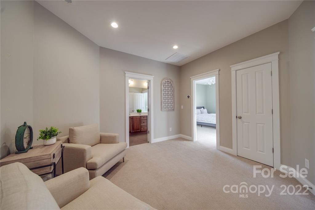 220 Mills Lane Fort Mill, SC 29708 - Photo 22 of 42 a living room with furniture and a walk in closet