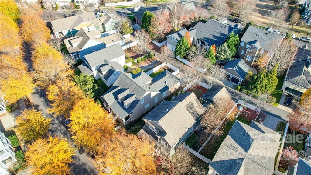220 Mills Lane Fort Mill, SC 29708 - Photo 38 of 42 an aerial view of a house with swimming pool and outdoor space