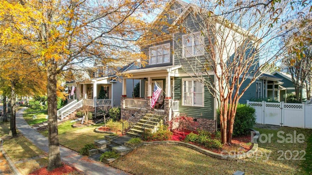 220 Mills Lane Fort Mill, SC 29708 - Photo 40 of 42 a front view of a house with basket ball court
